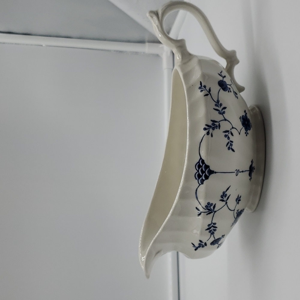 STAFFORDSHIRE gravy boat
